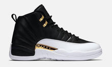 Load image into Gallery viewer, Nike Air Jordan 12 Retro 'Wings' Black White Gold Shoes Basketball Men Sale Size US 7 - 13