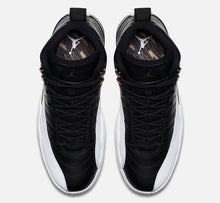 Load image into Gallery viewer, Nike Air Jordan 12 Retro 'Wings' Black White Gold Shoes Basketball Men Sale Size US 7 - 13
