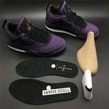 Load image into Gallery viewer, Nike Air Jordan 4 Retro Travis Scott Purple Dynasty Var Red Black Men Shoes Sale Size US 7, 8, 8.5, 9, 10, 11, 12, 13