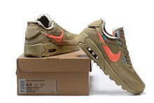 Load image into Gallery viewer, OFF-WHITE x Nike Air Max 90 'Desert Ore' Shoes Sneaker Sale Men Size US 7, 8, 8.5, 9, 10, 11
