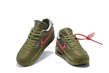 Load image into Gallery viewer, OFF-WHITE x Nike Air Max 90 'Olive' Shoes Sneaker Sale Men Size US 7, 8, 8.5, 9, 10, 11