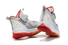 Load image into Gallery viewer, Nike Lebron Soldier XIII 13 Grey White Men Sneaker Shoes Sale Size US7,8,8.5,9,10,11,12