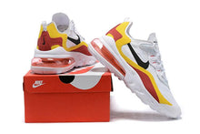 Load image into Gallery viewer, Nike Air Max 270 React GS 'White Orange Red' Sneaker Shoes Sale Men Size 5.5 - 11