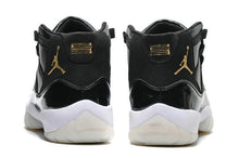Load image into Gallery viewer, Nike Air Jordan Men 11 Black White Gold Basketball Men Size US 7 - 13