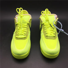 Load image into Gallery viewer, Nike OFF-WHITE VOLT X AIR FORCE 1 Shoes Basketball Men Size US 7, 8, 8.5, 9, 10, 11, 12, 13