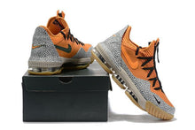 Load image into Gallery viewer, Nike Lebron XVI 16 Low 'Safari' Orange Cement Men Shoes Sale Basketball  Sneaker Size US7,8,8.5,9,10,11,12