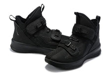 Load image into Gallery viewer, Nike Lebron Soldier XIII 13 All Black Men Sneaker Shoes Sale Size US7,8,8.5,9,10,11,12
