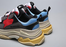 Load image into Gallery viewer, Balenciaga Triple S Trainer 'Blue Red' 2018 Shoes Sneaker Sale Men Women Size 35-45