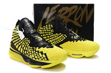 Load image into Gallery viewer, Nike Lebron XVII 17 Yellow Black Sneaker Shoes Sale Men Size 7-13