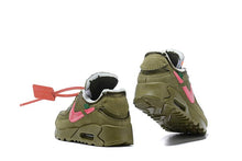 Load image into Gallery viewer, OFF-WHITE x Nike Air Max 90 'Olive' Shoes Sneaker Sale Men Size US 7, 8, 8.5, 9, 10, 11