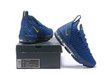 Load image into Gallery viewer, Nike Lebron XVI 16 EP Dark Blue Gold Men Shoes Sale Size US7,8,8.5,9,10,11,12
