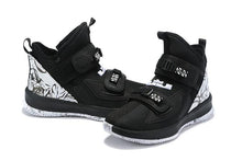 Load image into Gallery viewer, Nike Lebron Soldier XIII 13 Black Grey Men Sneaker Shoes Sale Size US7,8,8.5,9,10,11,12
