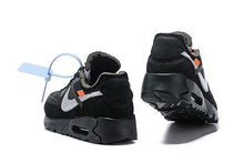Load image into Gallery viewer, OFF-WHITE x Nike Air Max 90 'Black' Shoes Sneaker Sale Men Size US 7, 8, 8.5, 9, 10, 11
