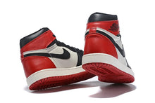 Load image into Gallery viewer, Nike Air Jordan 1 Retro High OG 'Bred Toe' Red White Black Sneaker Shoes Sale Men Size 7-12