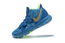 Load image into Gallery viewer, Kyrie 5 Navy Gold Basketball Shoes Men Sale Size US 7,8,8.5,9.5,10,11,12