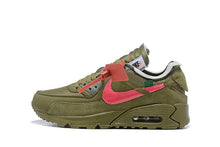 Load image into Gallery viewer, OFF-WHITE x Nike Air Max 90 'Olive' Shoes Sneaker Sale Men Size US 7, 8, 8.5, 9, 10, 11