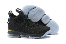 Load image into Gallery viewer, Nike Lebron XV 15 Black Gold Men Shoes Sale Size US7,8,8.5,9,10,11,12