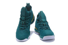 Load image into Gallery viewer, Nike Lebron XV 15 Dark Green Gold Men Shoes Sale Size US7,8,8.5,9,10,11,12
