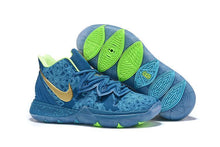 Load image into Gallery viewer, Kyrie 5 Navy Gold Basketball Shoes Men Sale Size US 7,8,8.5,9.5,10,11,12