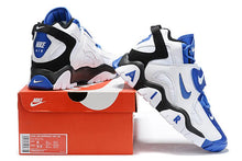 Load image into Gallery viewer, Nike Air Barrage Mid 'White Black Blue' Sneaker Shoes Sale Men Size 7-12