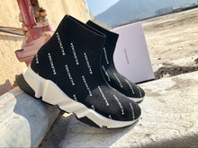 Load image into Gallery viewer, Balenciaga Speed Trainer Mid 'Logo Print'  Size 35-45