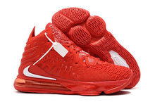 Load image into Gallery viewer, Nike Lebron XVII 17 Red White Sneaker Shoes Sale Men Size 7-13