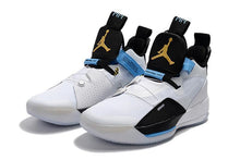 Load image into Gallery viewer, Nike Air Jordan 33 White Black Blue Men Shoes Sale Size US 7,8,8.5,9.5,10,11,12