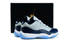 Load image into Gallery viewer, Nike Air Jordan 11 Retro Low Georgetown Grey Navi White  Men Shoes Sale Size US 7, 8, 8.5, 9, 10, 11, 12, 13
