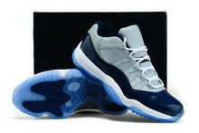Load image into Gallery viewer, Nike Air Jordan 11 Retro Low Georgetown Grey Navi White  Men Shoes Sale Size US 7, 8, 8.5, 9, 10, 11, 12, 13